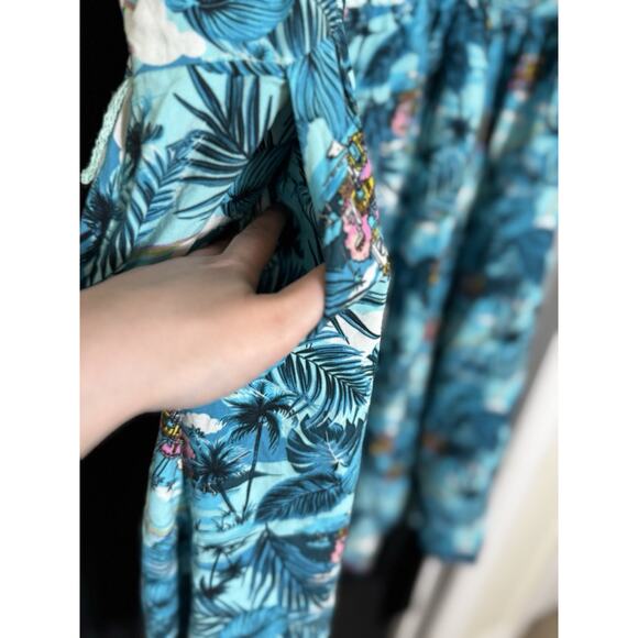 Torrid Disney Encanto Cold Shoulder Beachy tropical resort Dress 4 Plus - Picture 6 of 14